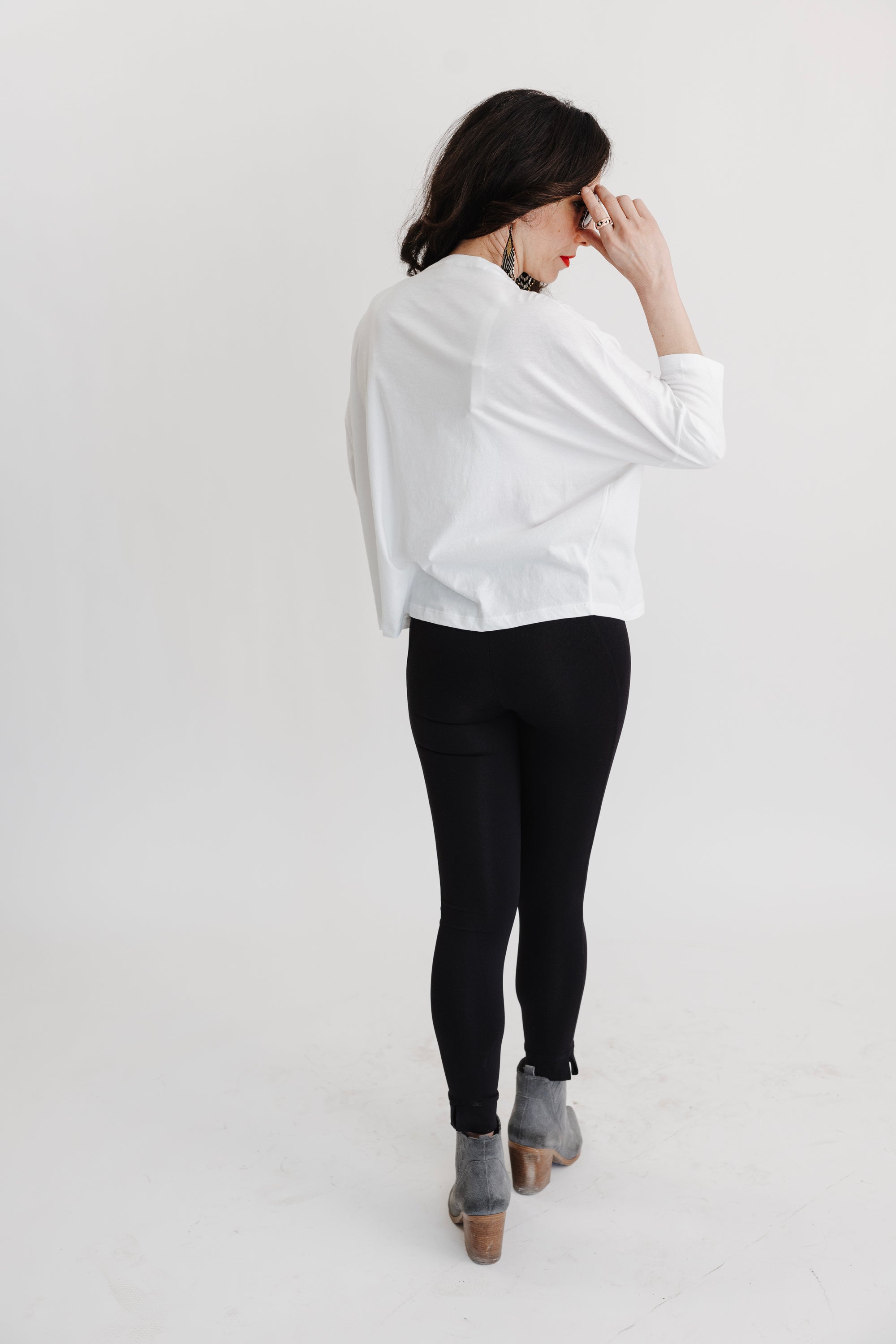 Pima Cotton Boat Neck Luxe T-Shirt - Traveler