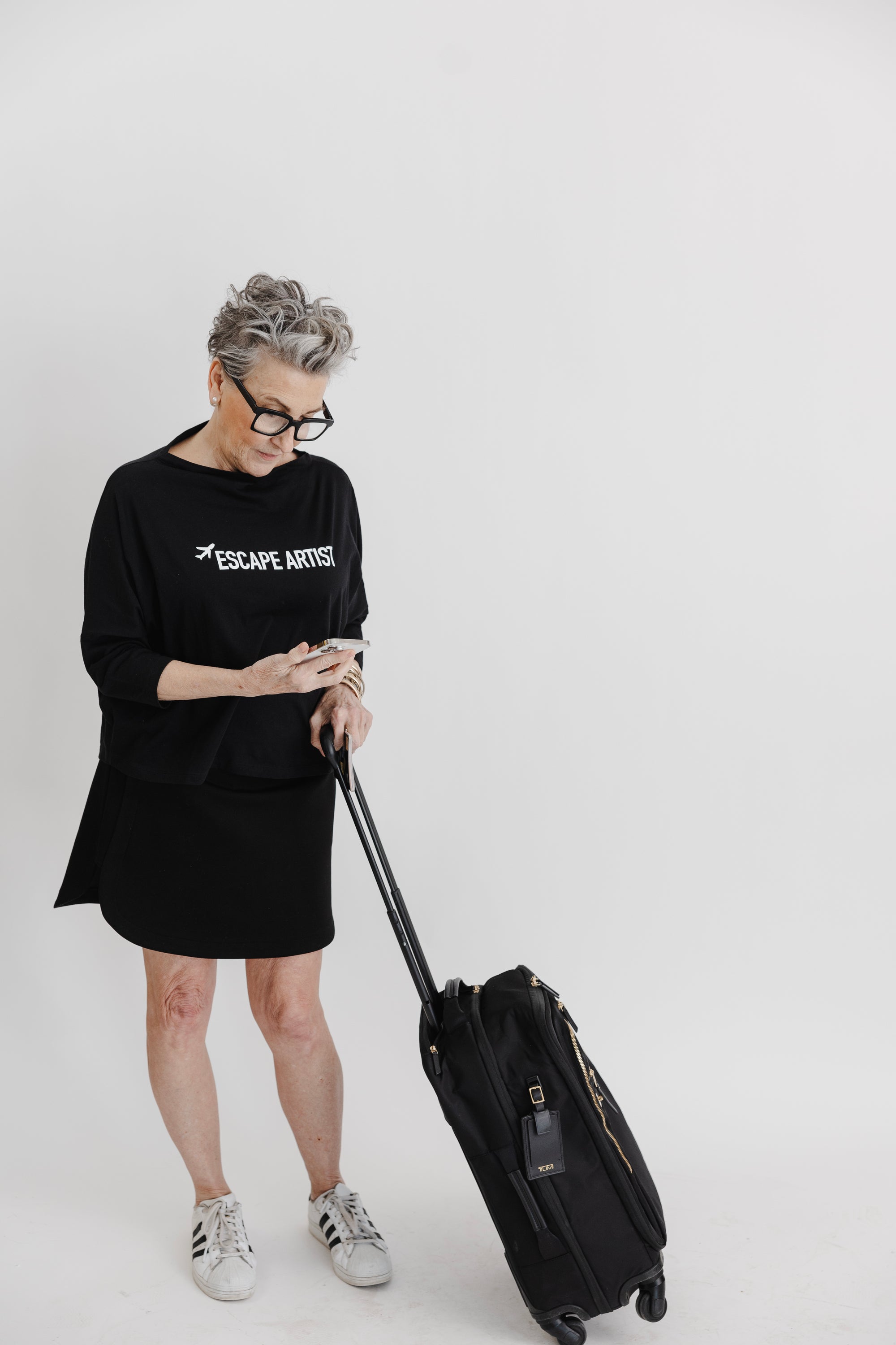 Pima Cotton Boat Neck Luxe T-Shirt - Escape Artist