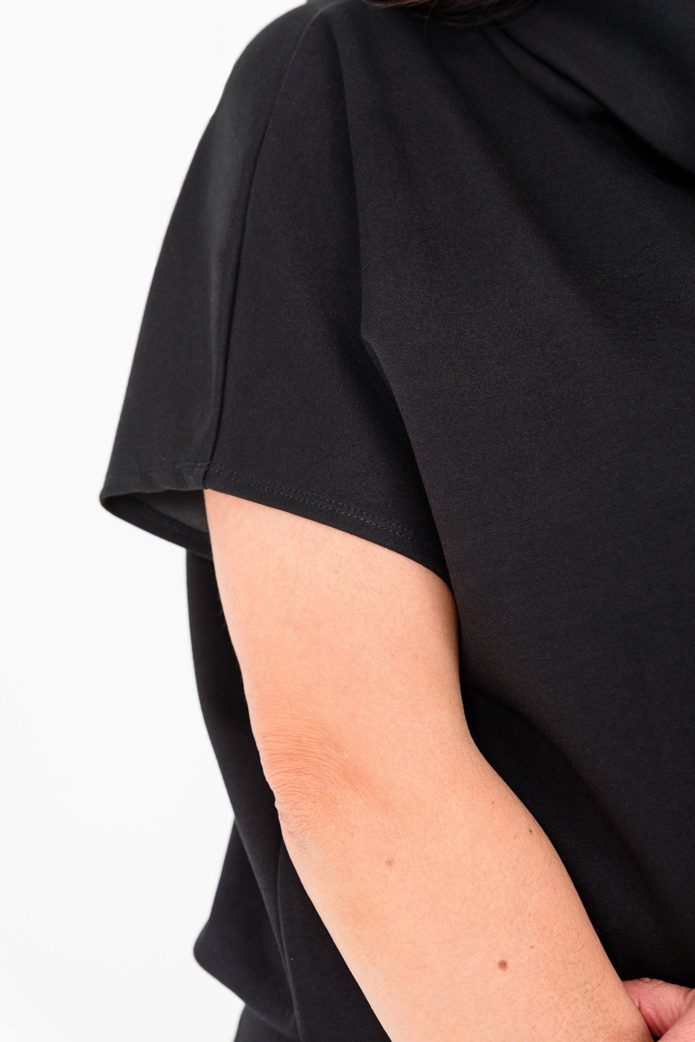 Escape Cowl Neck, Cap Sleeve Top - UrbanUndercover