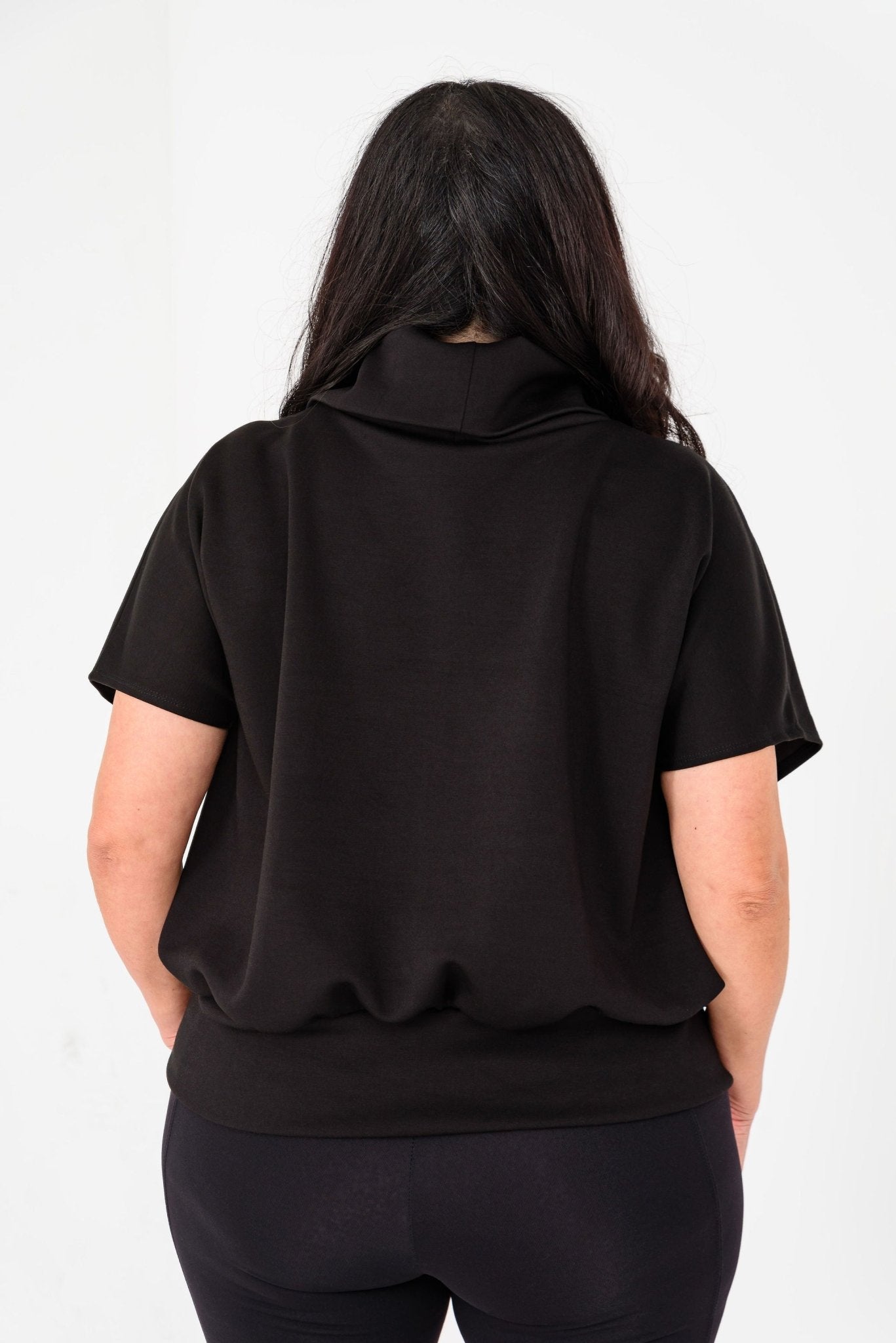 Escape Cowl Neck, Cap Sleeve Top - UrbanUndercover