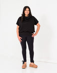 Escape Cowl Neck, Cap Sleeve Top - UrbanUndercover