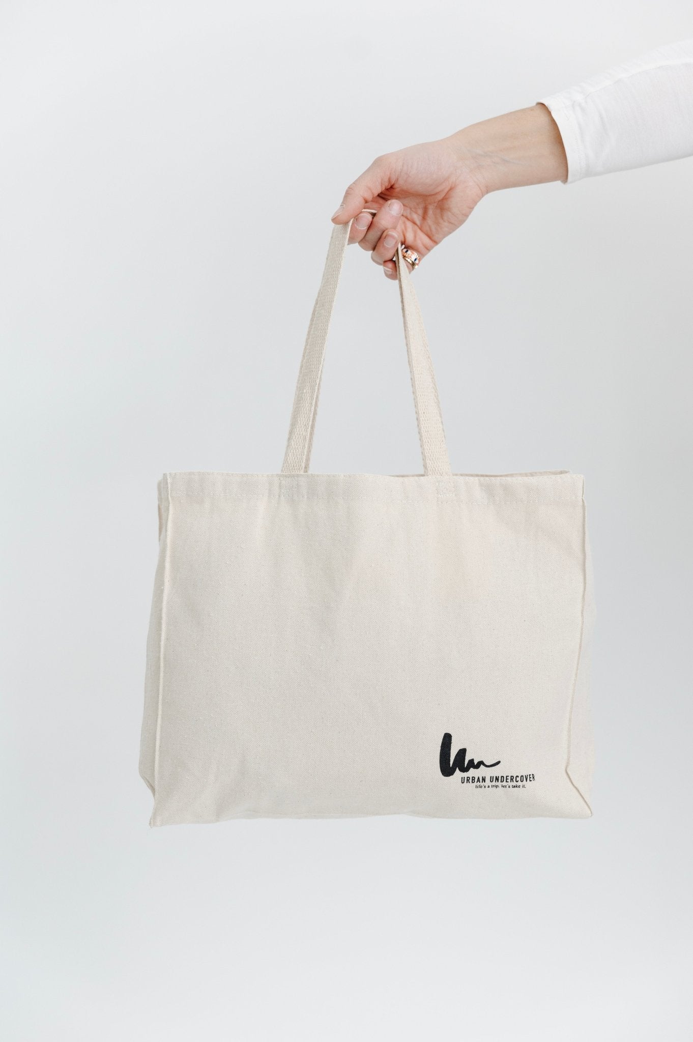 Large Canvas Tote - Fill Your Soul With Adventure - UrbanUndercover