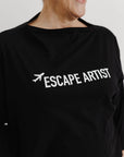 Pima Cotton Boat Neck Luxe T-Shirt - Escape Artist - UrbanUndercover