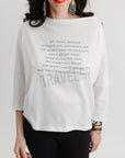 Pima Cotton Boat Neck Luxe T-Shirt - Traveler - UrbanUndercover