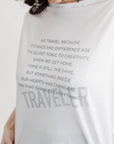 Pima Cotton Boat Neck Luxe T-Shirt - Traveler - UrbanUndercover