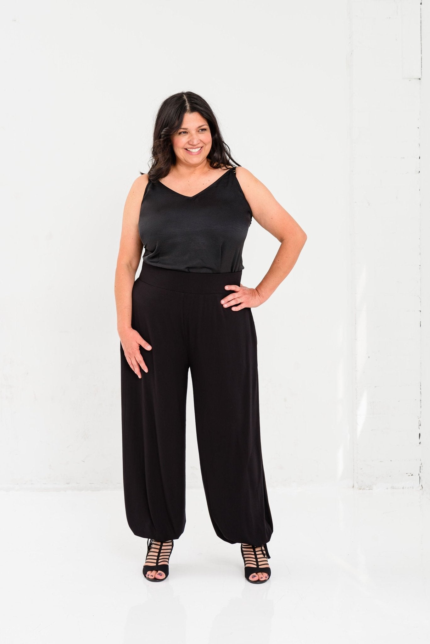 Traveler Wide Leg, Tie Bottom Pant - UrbanUndercover