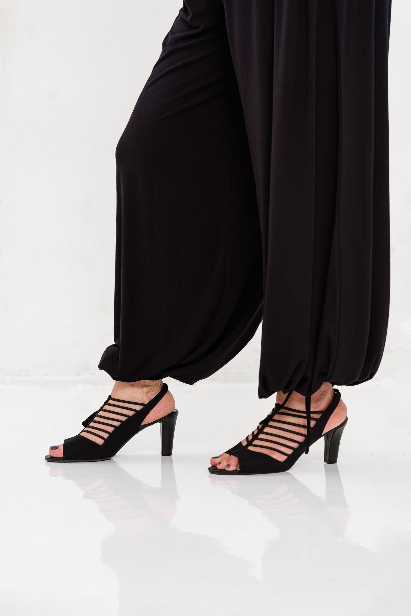 Traveler Wide Leg, Tie Bottom Pant - UrbanUndercover
