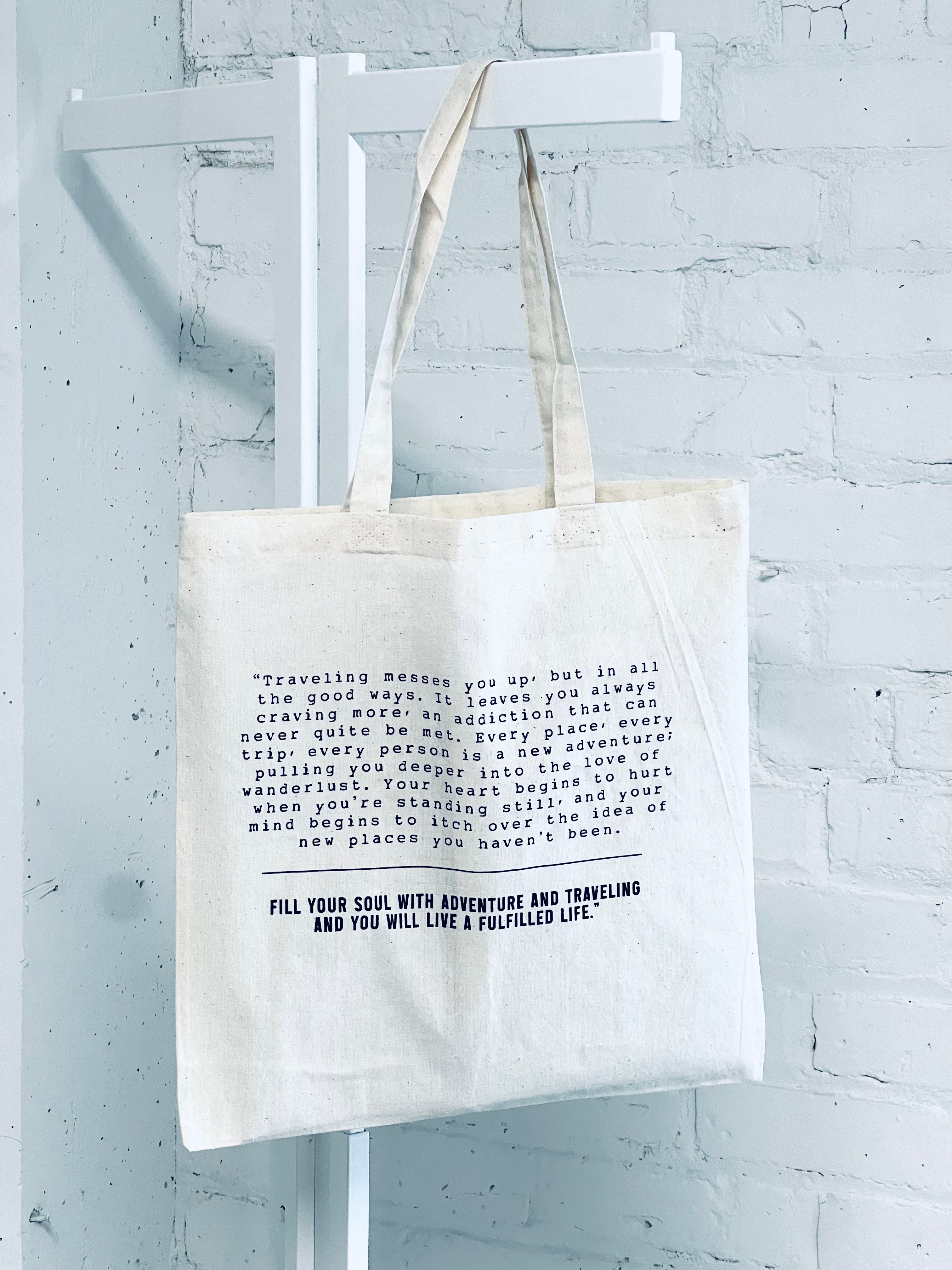 Small Tote - Fill your Soul with Adventure