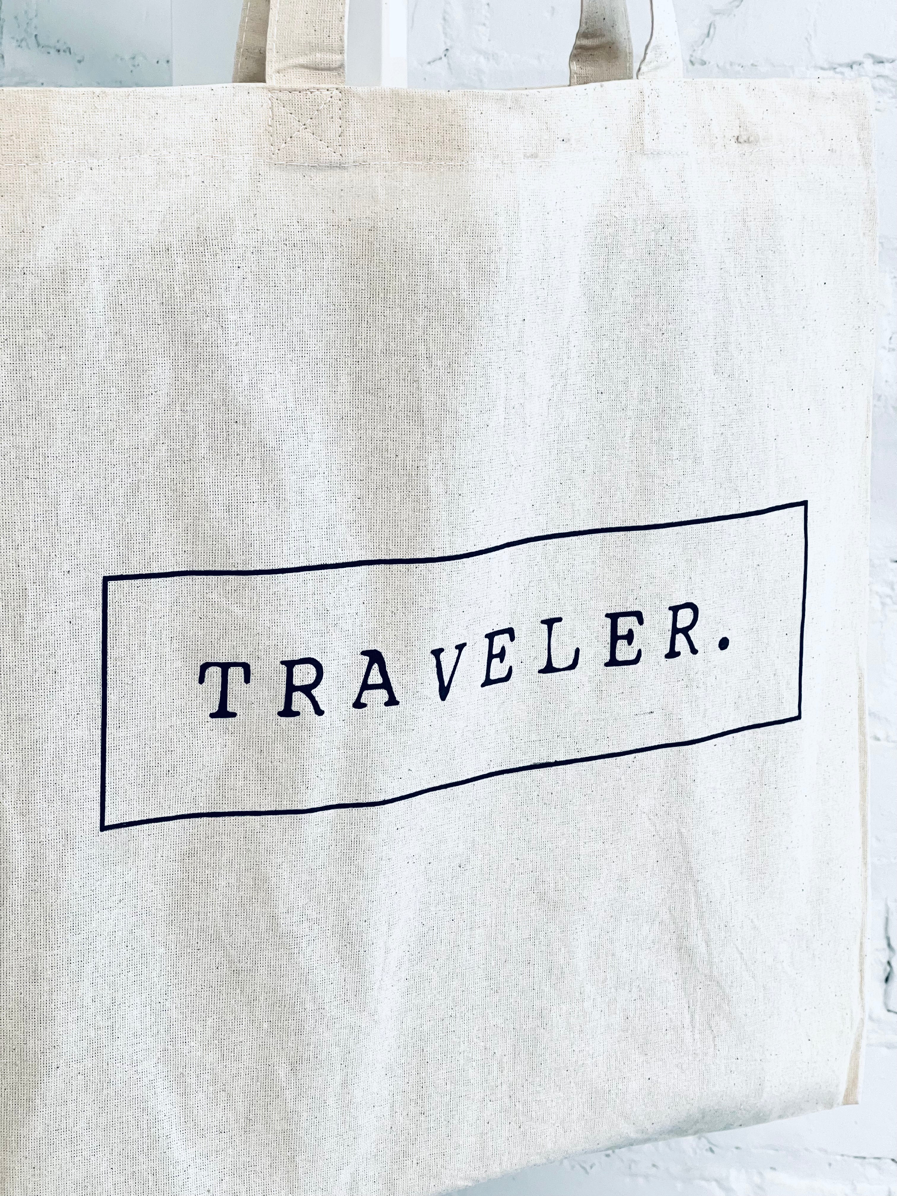 Small Tote - Traveler Word