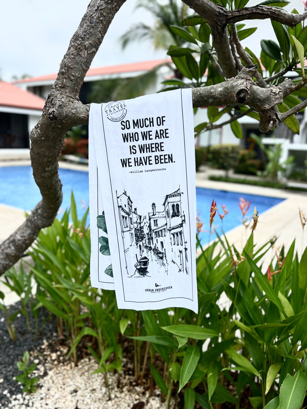 Travel Towels with Cooling Properties