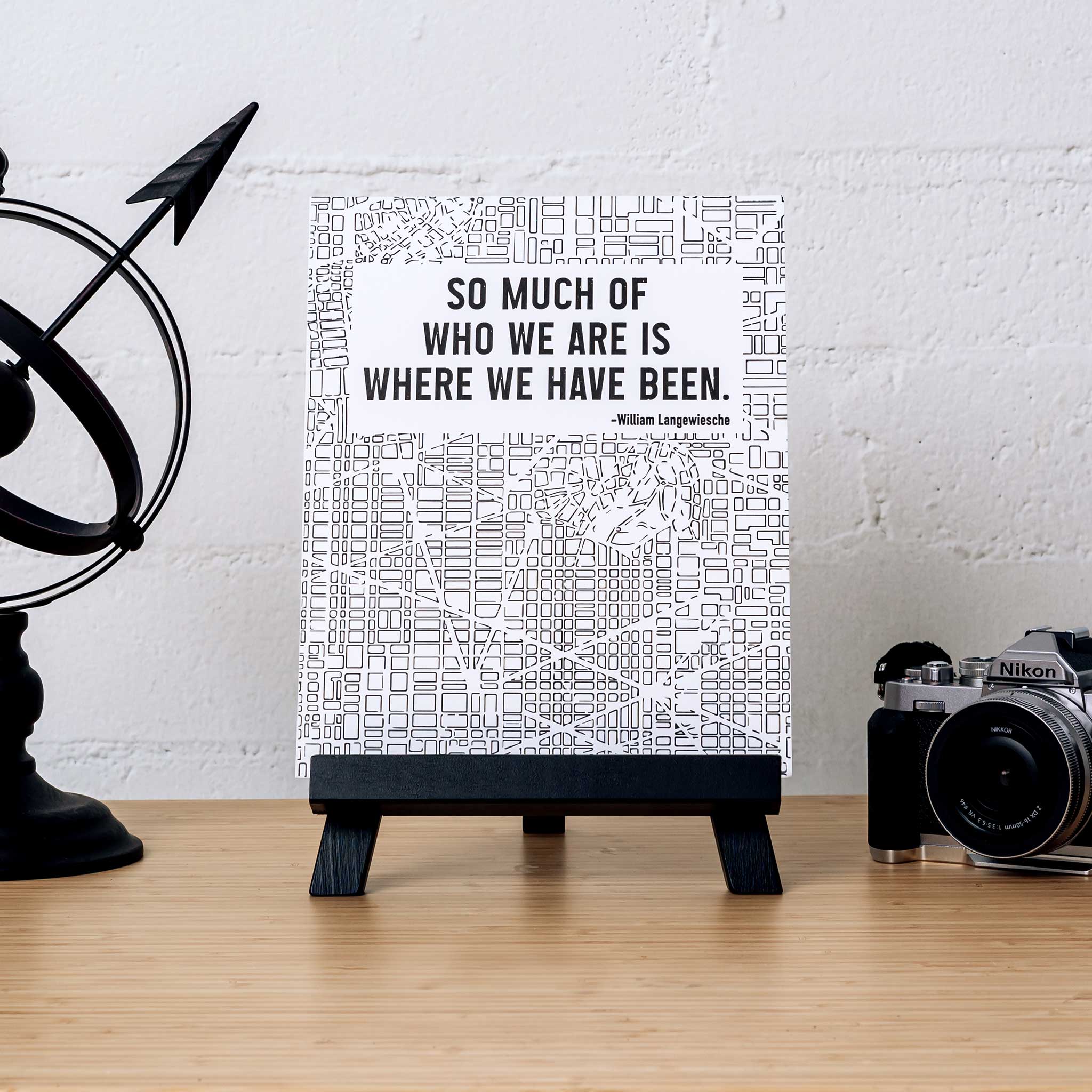Travel Print - So Much of Who We Are