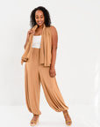 Traveler Wide Leg, Tie Bottom Pant