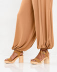 Traveler Wide Leg, Tie Bottom Pant