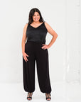 Traveler Wide Leg, Tie Bottom Pant