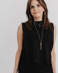 Escape Set: Sleeveless Tank + Short Skirt - UrbanUndercover