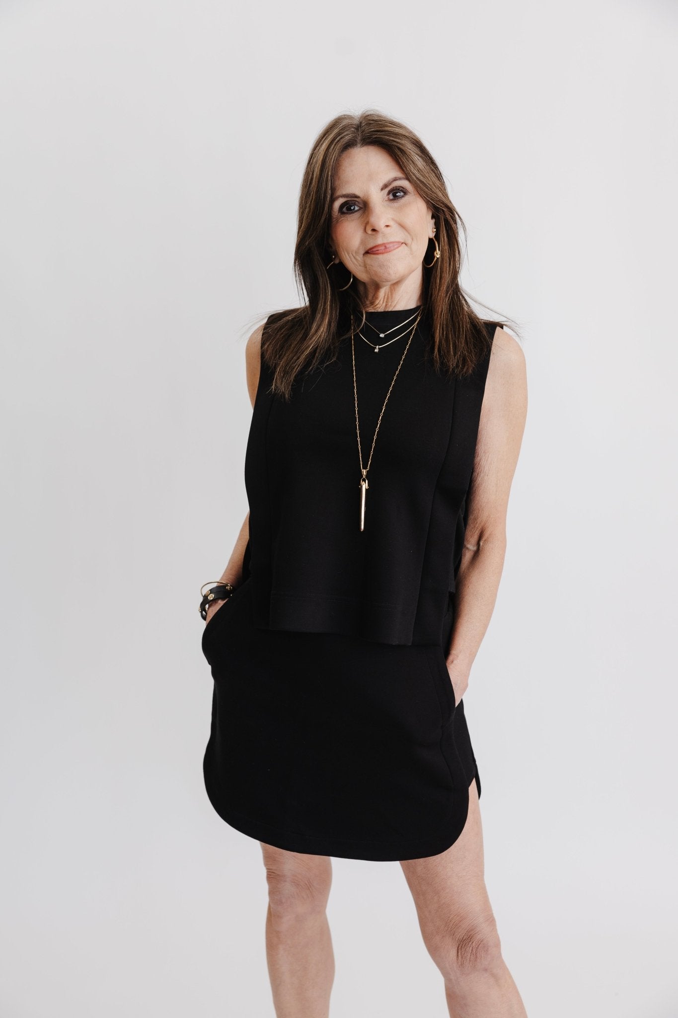 Escape Short Skirt with Pockets - UrbanUndercover