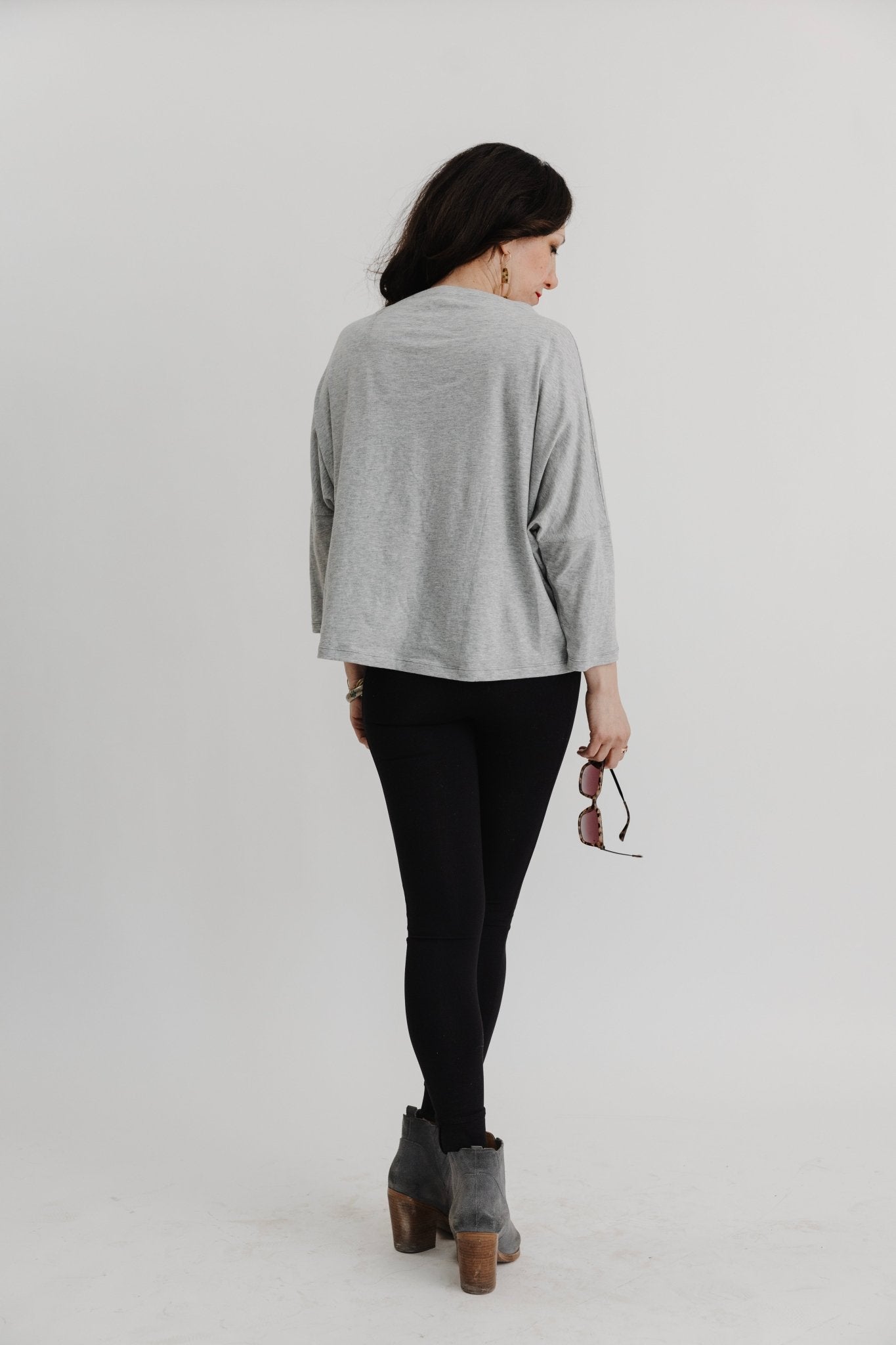 Pima Cotton Boat Neck Luxe T-Shirt - Take The Trip - UrbanUndercover