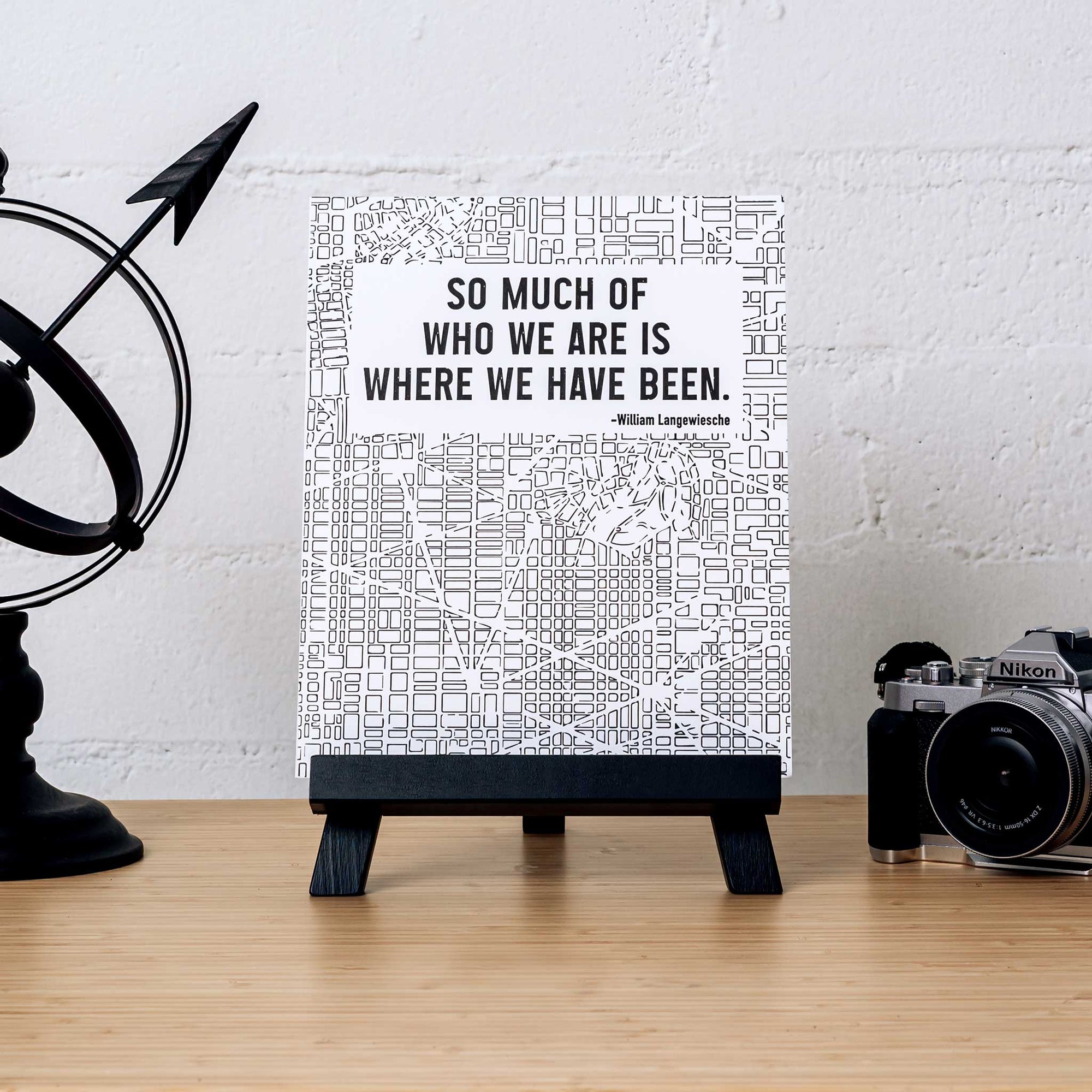 Travel Print - So Much of Who We Are - UrbanUndercover