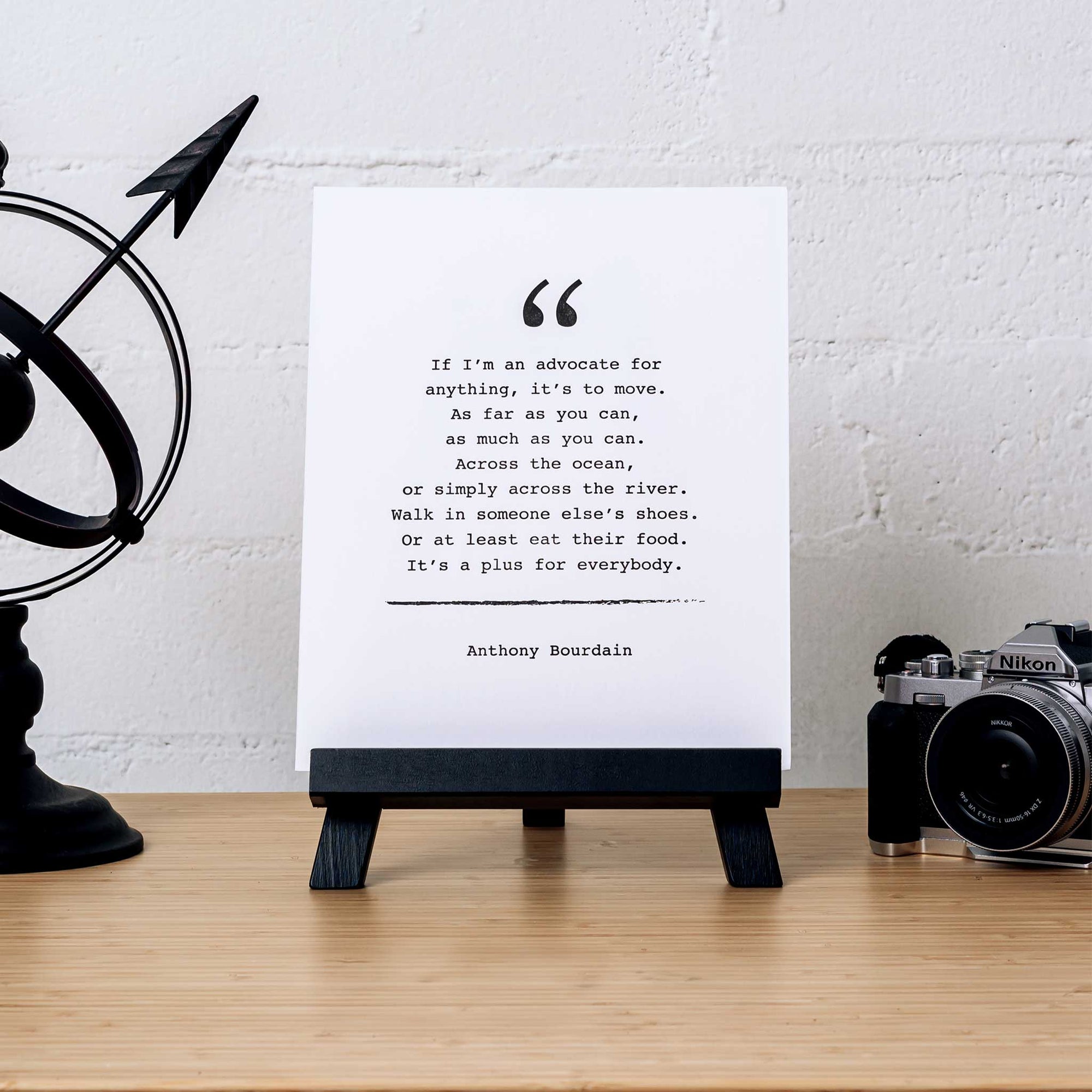 Travel Print - Walk in Someone Else's Shoes - UrbanUndercover