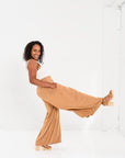 Traveler Wide Leg, Tie Bottom Pant - UrbanUndercover