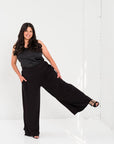 Traveler Wide Leg, Tie Bottom Pant - UrbanUndercover