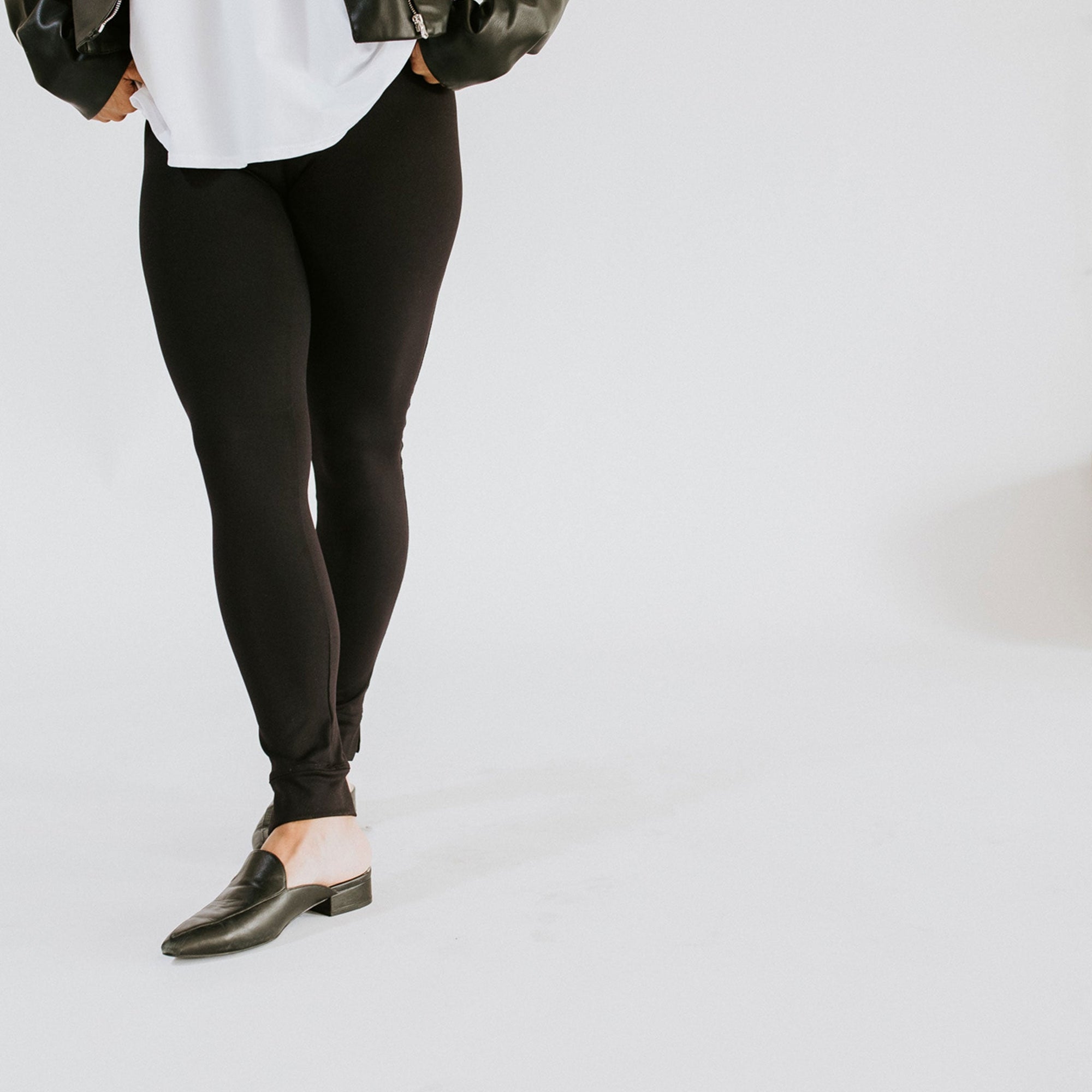 Compression Leggings with Removable Ribbons - UrbanUndercover