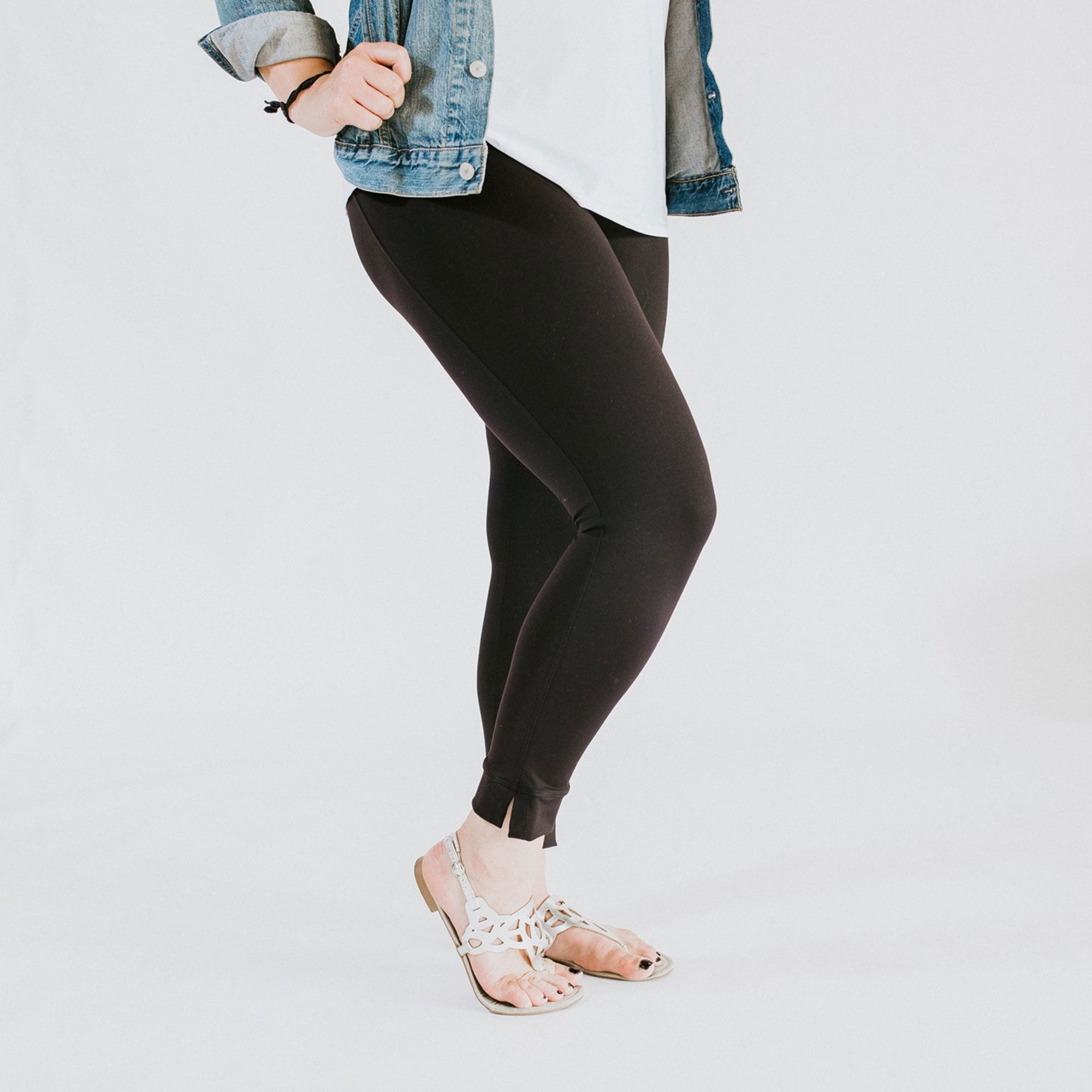 Compression Leggings with Removable Ribbons - UrbanUndercover
