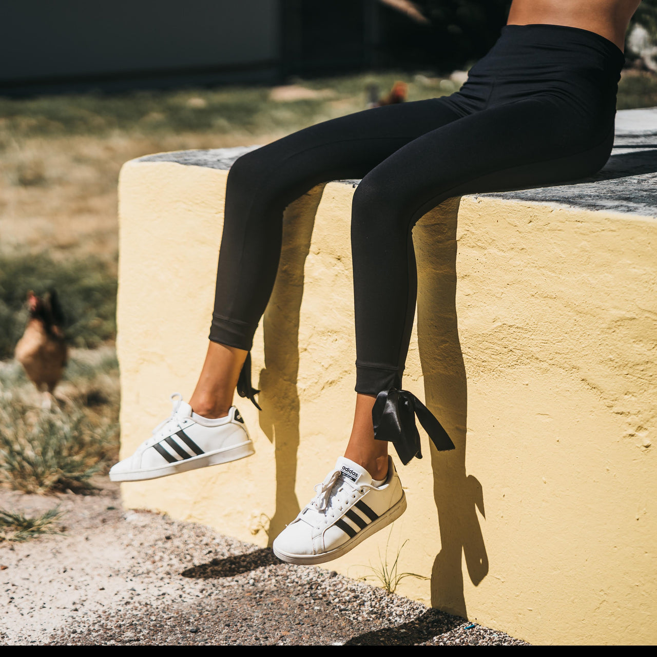 Take Flight Compression Leggings with Removable Ribbons